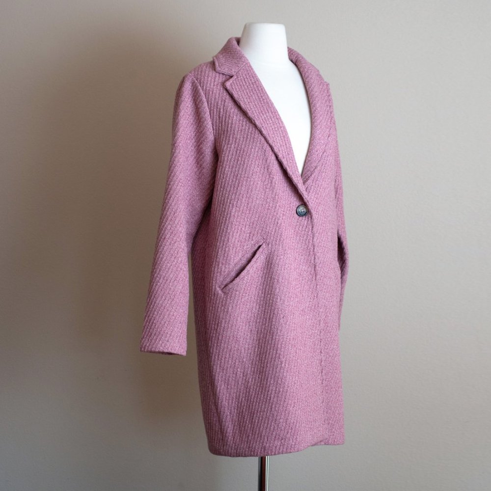 NEW Christian Siriano New York Designer Pink Coat - Picture 2 of 9